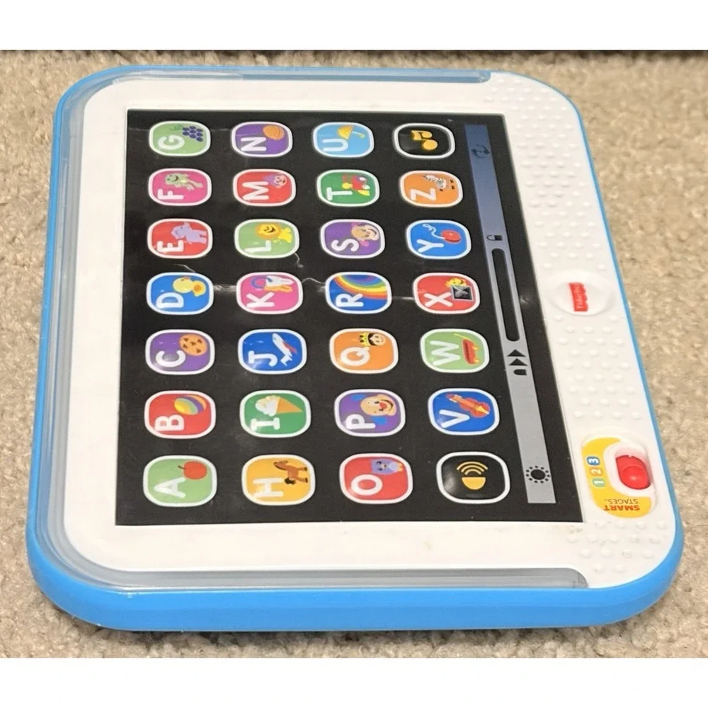 Fisher-Price Laugh & Learn Smart Stages Tablet Lights Sounds Music Learning RARE